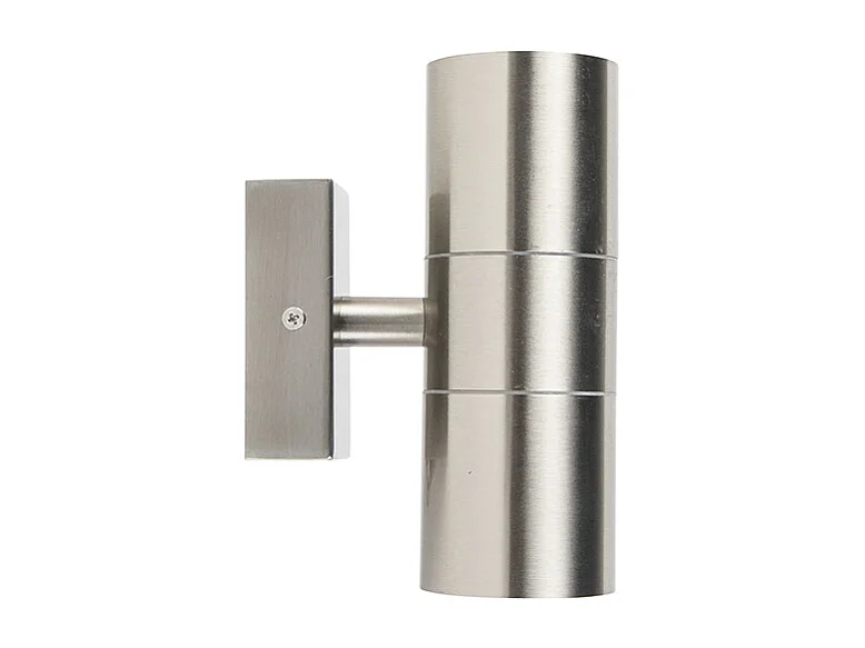 Applique murale d'extérieur acier IP44 - Duo