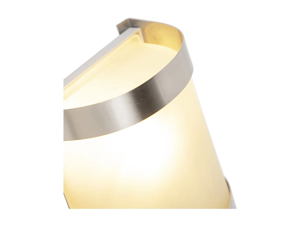 Applique murale d'extérieur moderne en acier inoxydable détecteur de mouvement IP44 - Mira