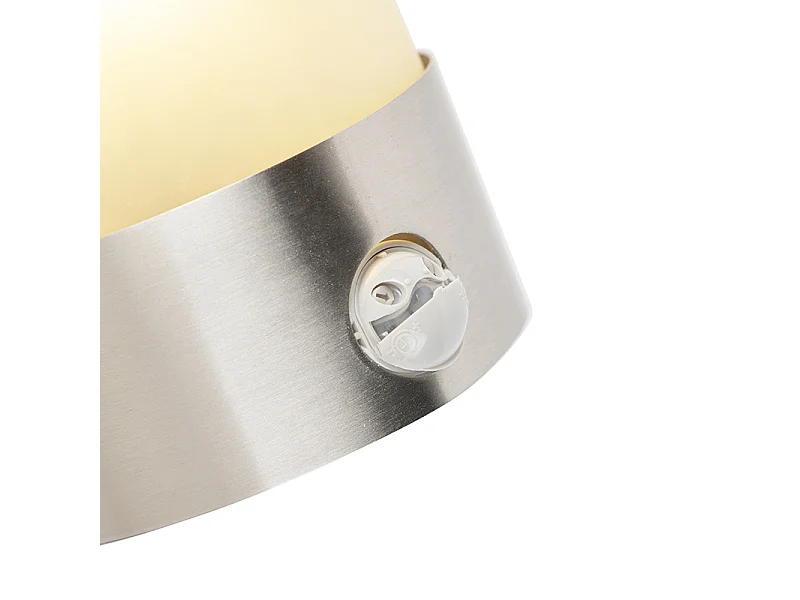 Applique murale d'extérieur moderne en acier inoxydable détecteur de mouvement IP44 - Mira