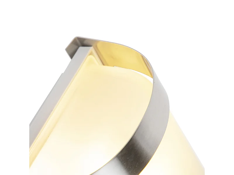 Applique d'extérieur moderne en acier inoxydable avec détecteur de mouvement IP44 - Mira