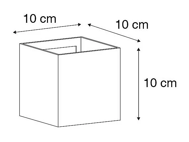 Applique d'extérieur noir avec or avec LED 2 lumières IP54 - Edwin