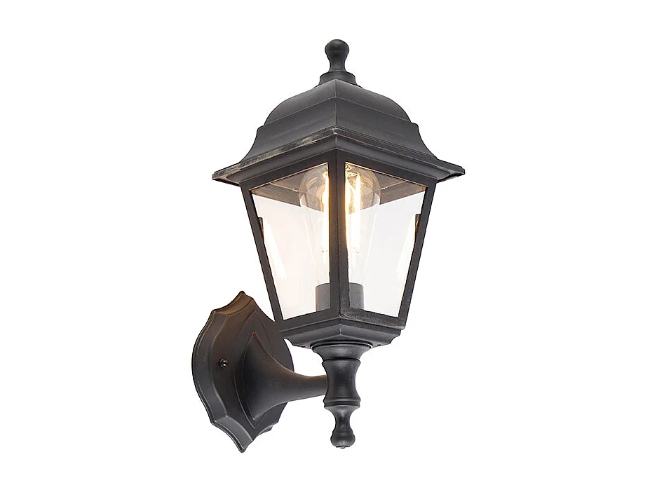 Applique d'extérieur classique noire réglable IP44 - Capital