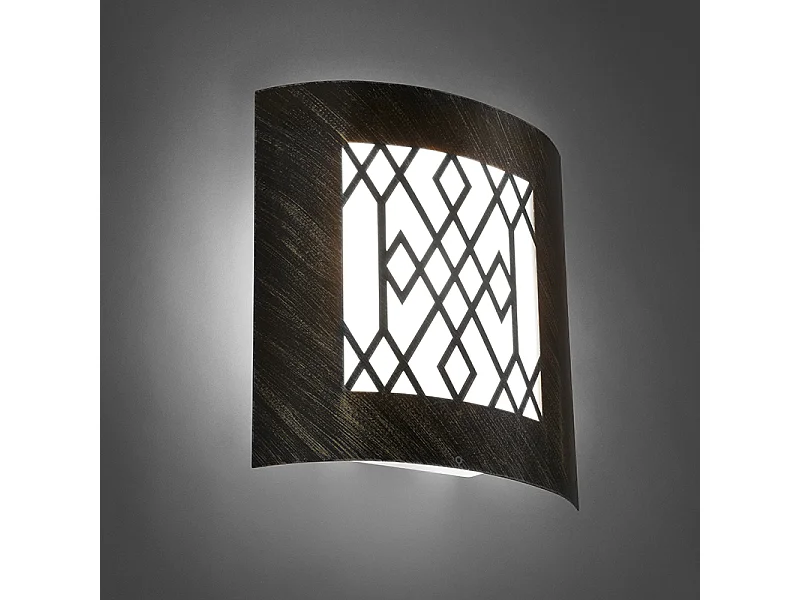 Applique d'extérieur moderne brun rouille IP44 - Emmerald Classic