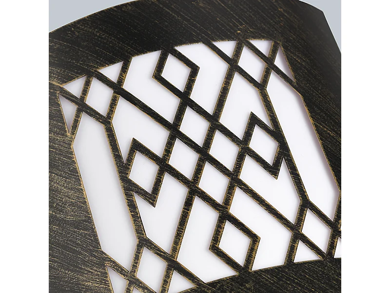 Applique d'extérieur moderne brun rouille IP44 - Emmerald Classic