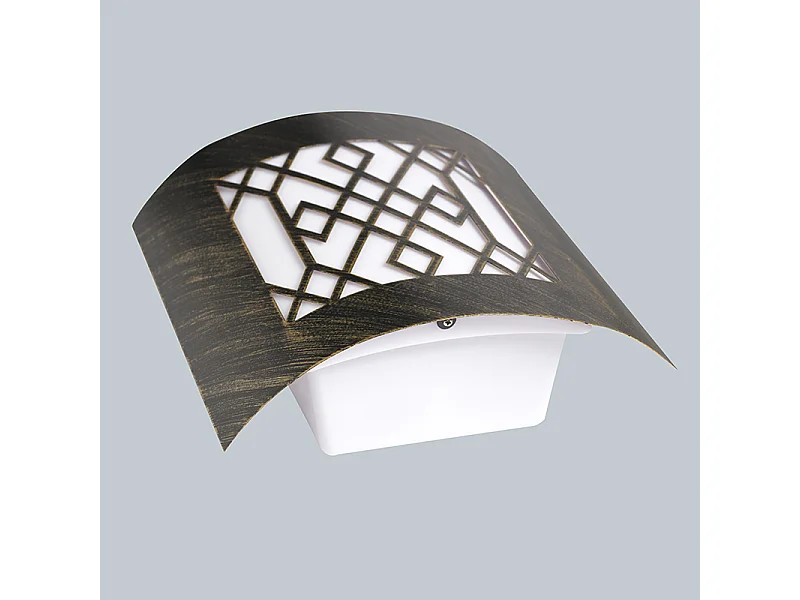 Applique murale extérieure moderne brun rouille IP44 - Emmerald Classic