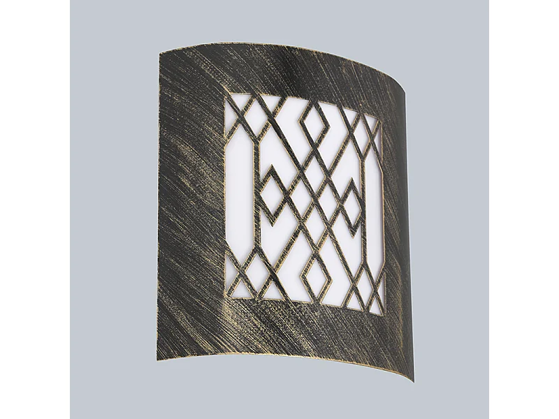 Applique murale extérieure moderne brun rouille IP44 - Emmerald Classic