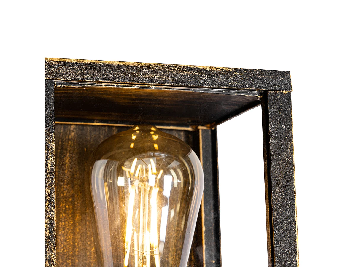 Applique vintage or antique 38 cm 2 lumières IP44 - Charlois