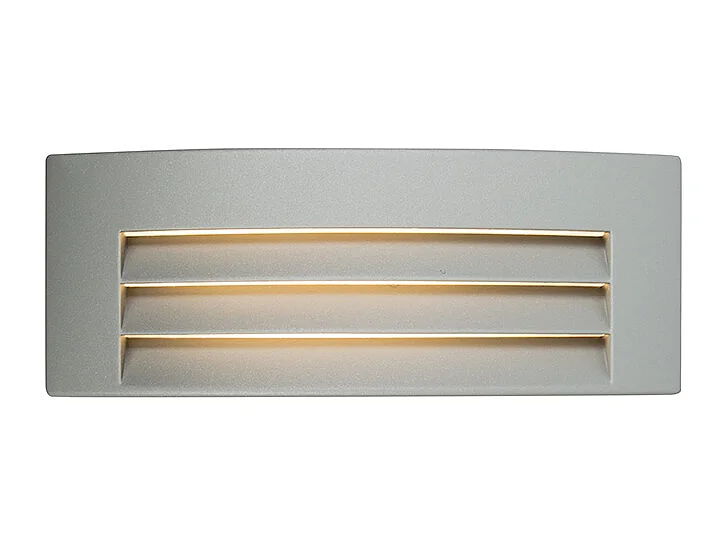 Applique murale moderne grise IP44 - Hurricane 1