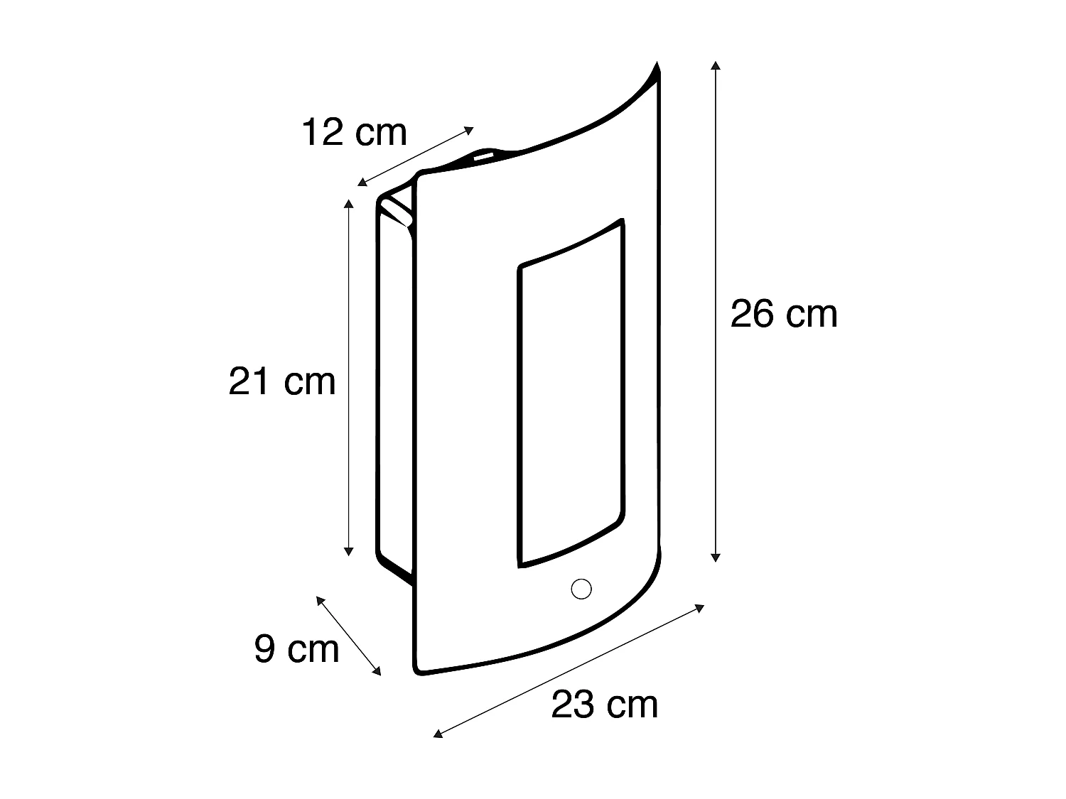 Applique murale extérieure anthracite IP44 capteur crépusculaire - Emmerald