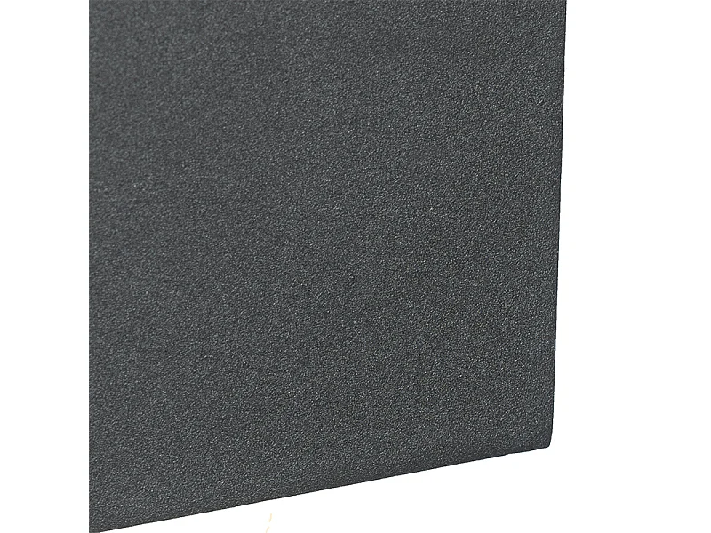 Applique murale grise 2 lumières IP44 avec capteur crépusculaire - Baleno