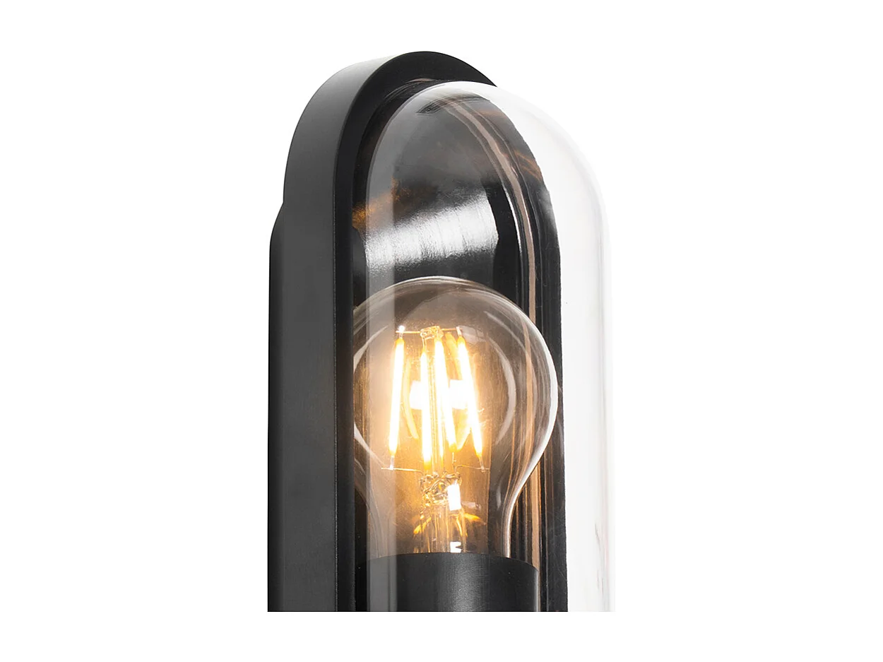 Applique d'extérieur moderne noire IP54 - Stockholm