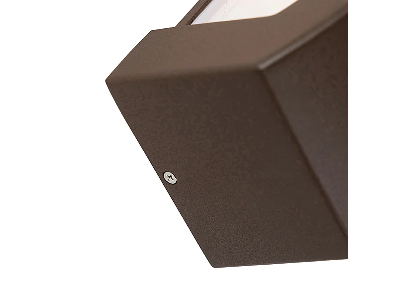 Applique moderne brun rouille IP44 - Hurricane 1