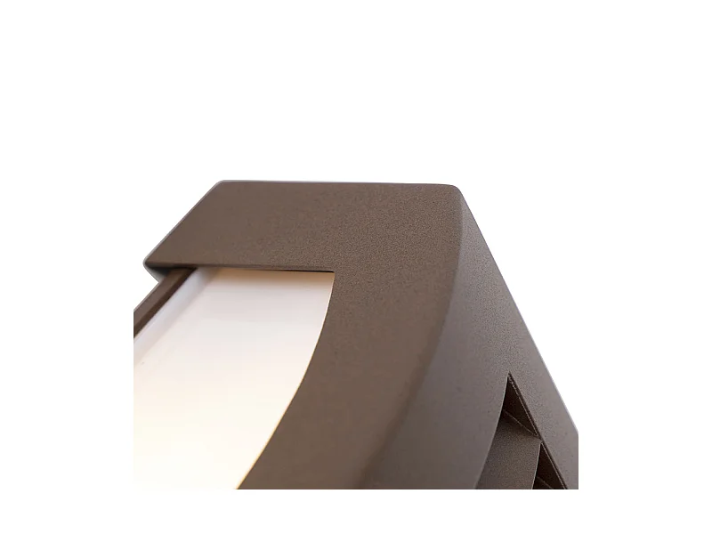 Applique moderne brun rouille IP44 - Hurricane 1