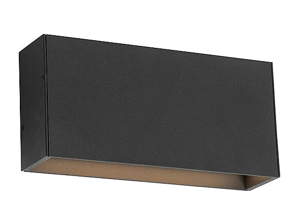 Applique moderne anthracite avec LED IP54 - Spector