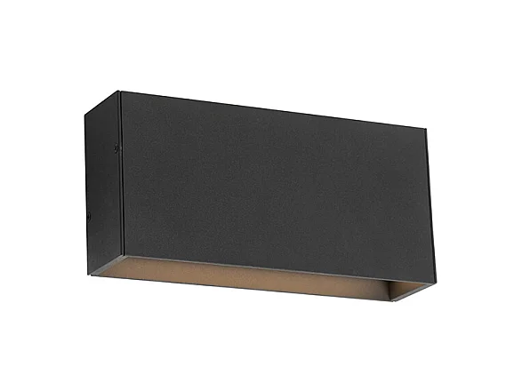 Applique moderne anthracite avec LED IP54 - Spector