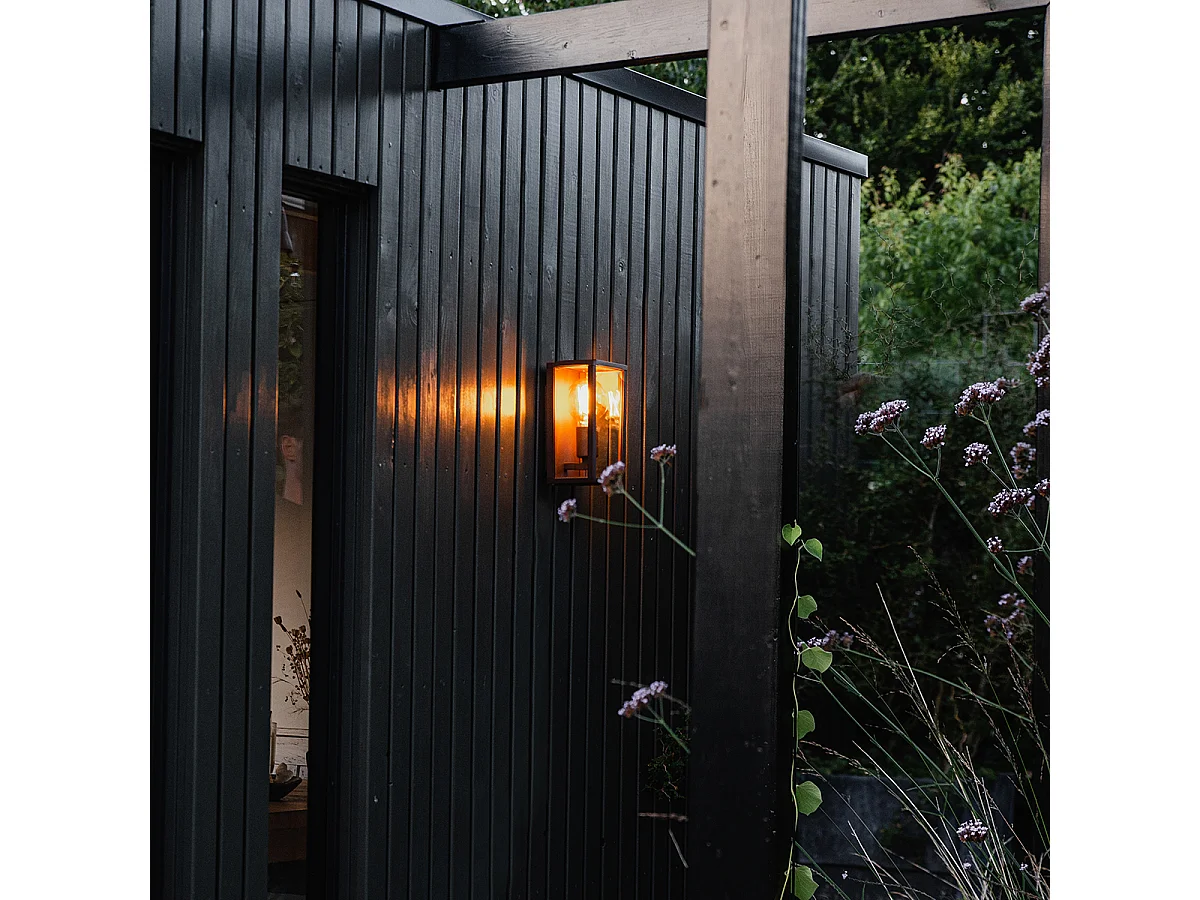 Applique murale industrielle rouille 26 cm IP44 - Charlois