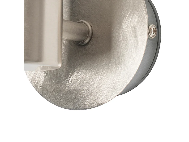 Applique moderne en acier IP44 - Cederic Up