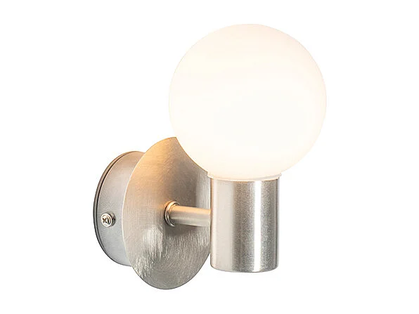 Applique moderne en acier IP44 - Cederic Up