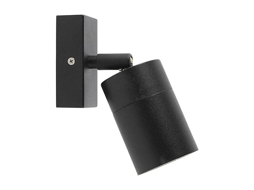 Applique d'extérieur noir réglable IP44 - Solo
