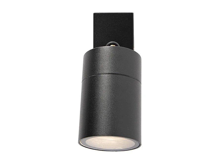 Applique murale extérieure noire orientable IP44 - Solo