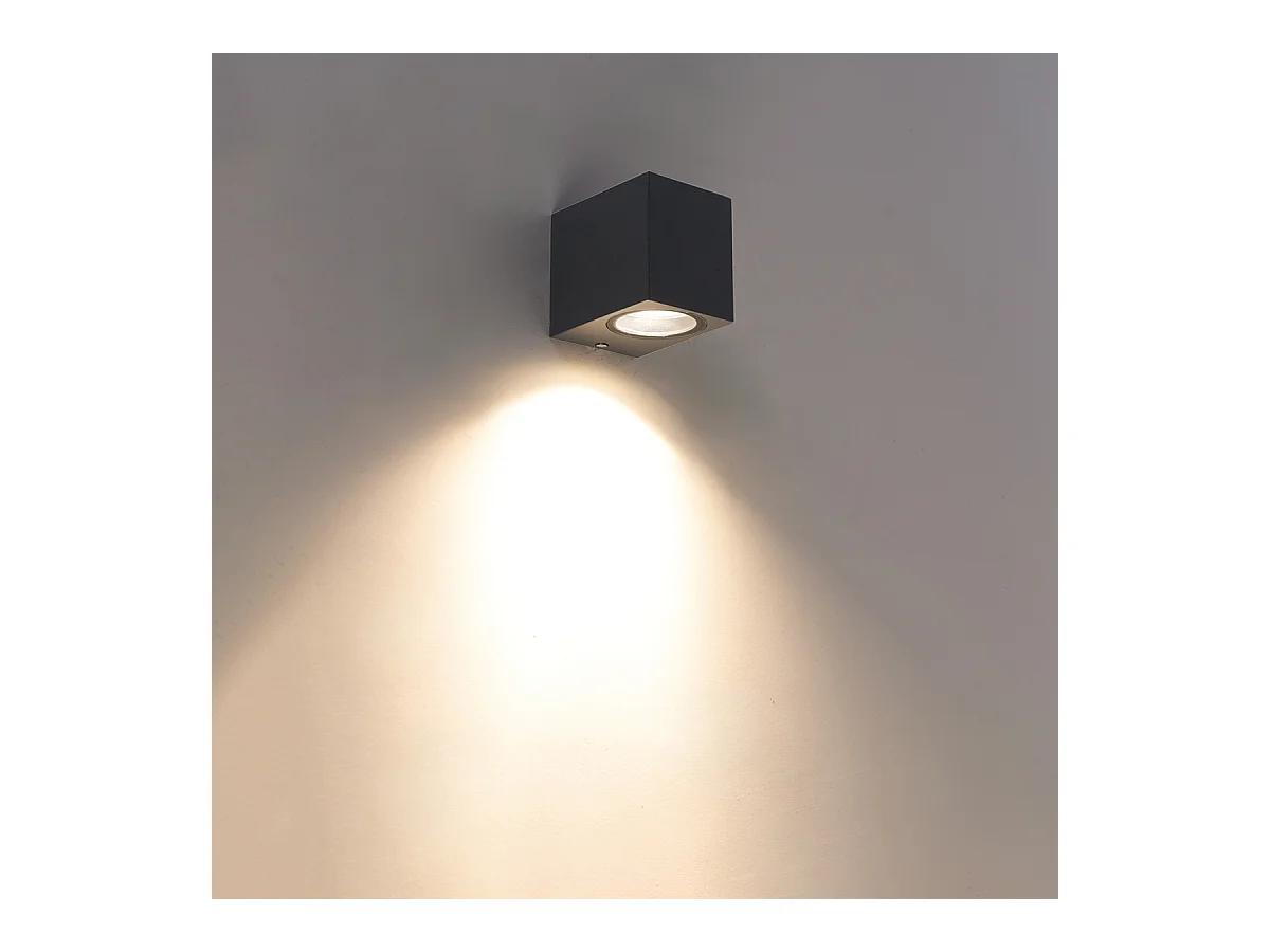 Applique moderne anthracite IP44 - Baleno I