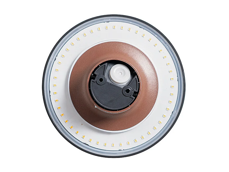 Applique d'extérieur moderne brun rouille avec LED IP54 - Skyf