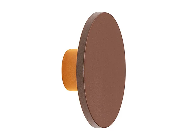 Applique d'extérieur moderne brun rouille avec LED IP54 - Skyf