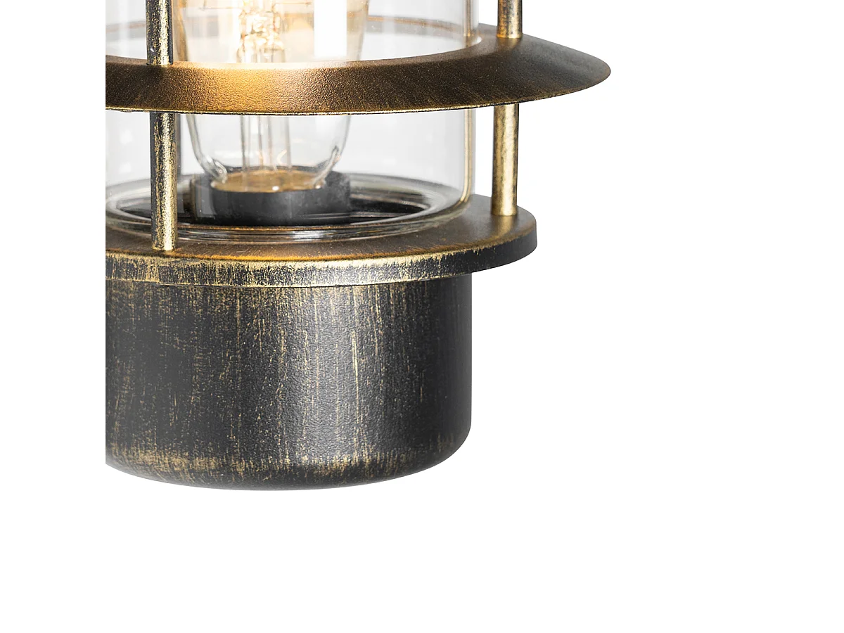 Applique d'extérieur vintage or antique IP44 - Prato