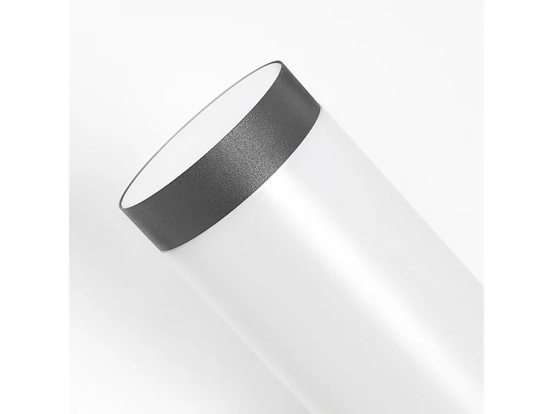 Applique murale d'extérieur moderne gris foncé IP44 avec capteur crépusculaire - Rox