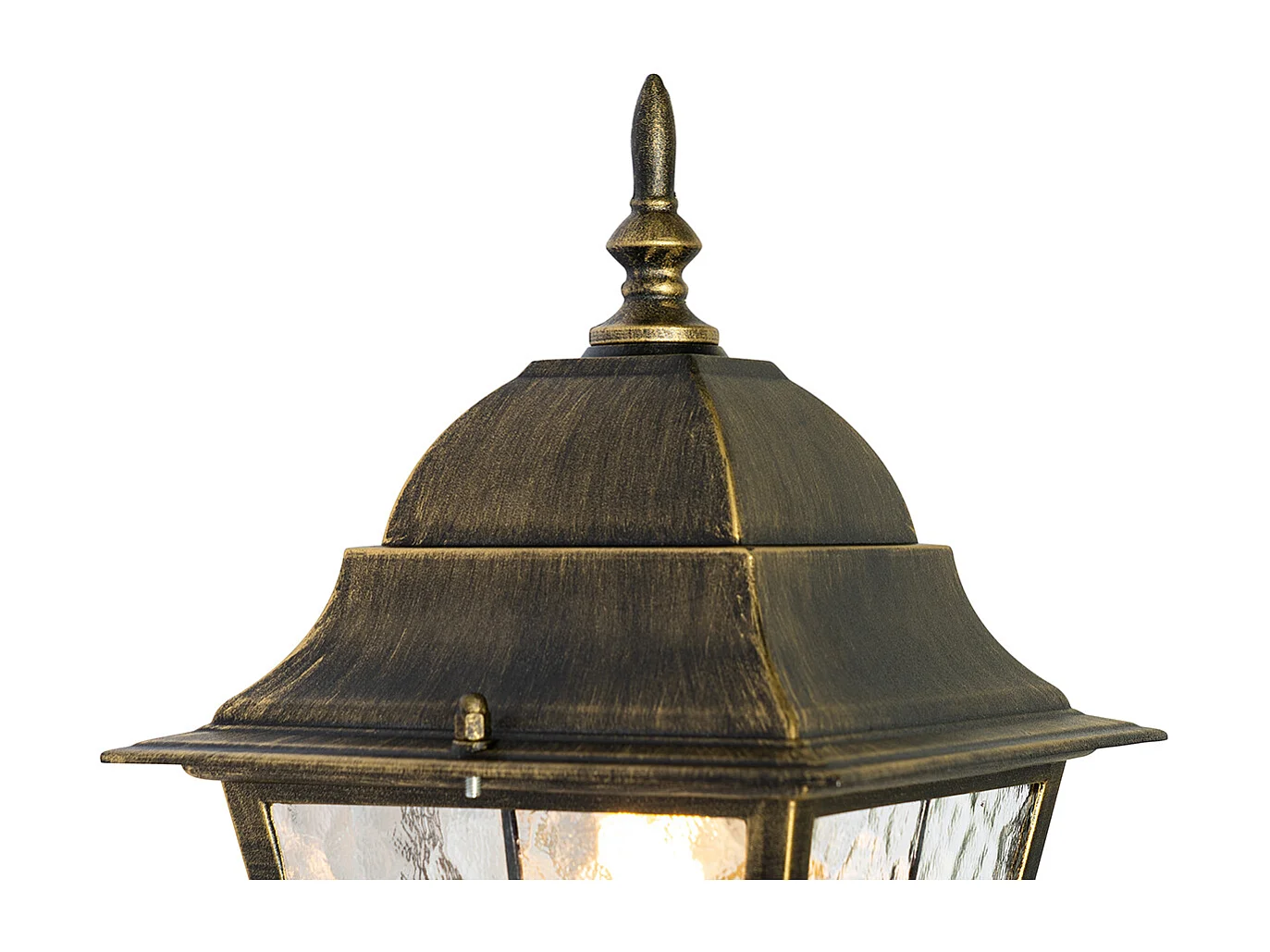Lanterne murale d'extérieur vintage or antique - Antigua Up