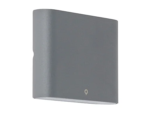 Applique anthracite 11,5 cm avec LED IP65 - Batt
