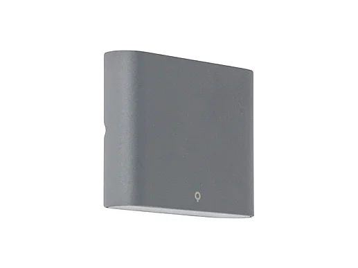 Applique anthracite 11,5 cm avec LED IP65 - Batt