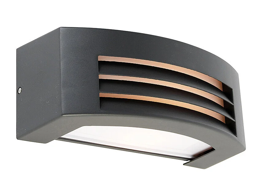 Applique moderne anthracite IP44 - Hurricane 1