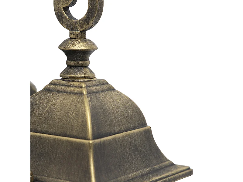 Applique murale extérieure romantique en bronze - Londres