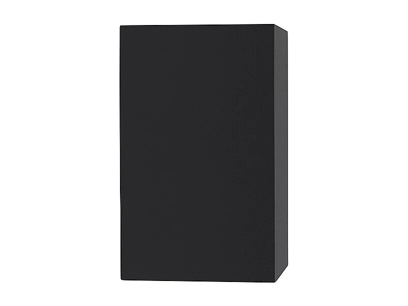 Ensemble de 4 appliques murales modernes noires 2 lumières IP44 - Baleno