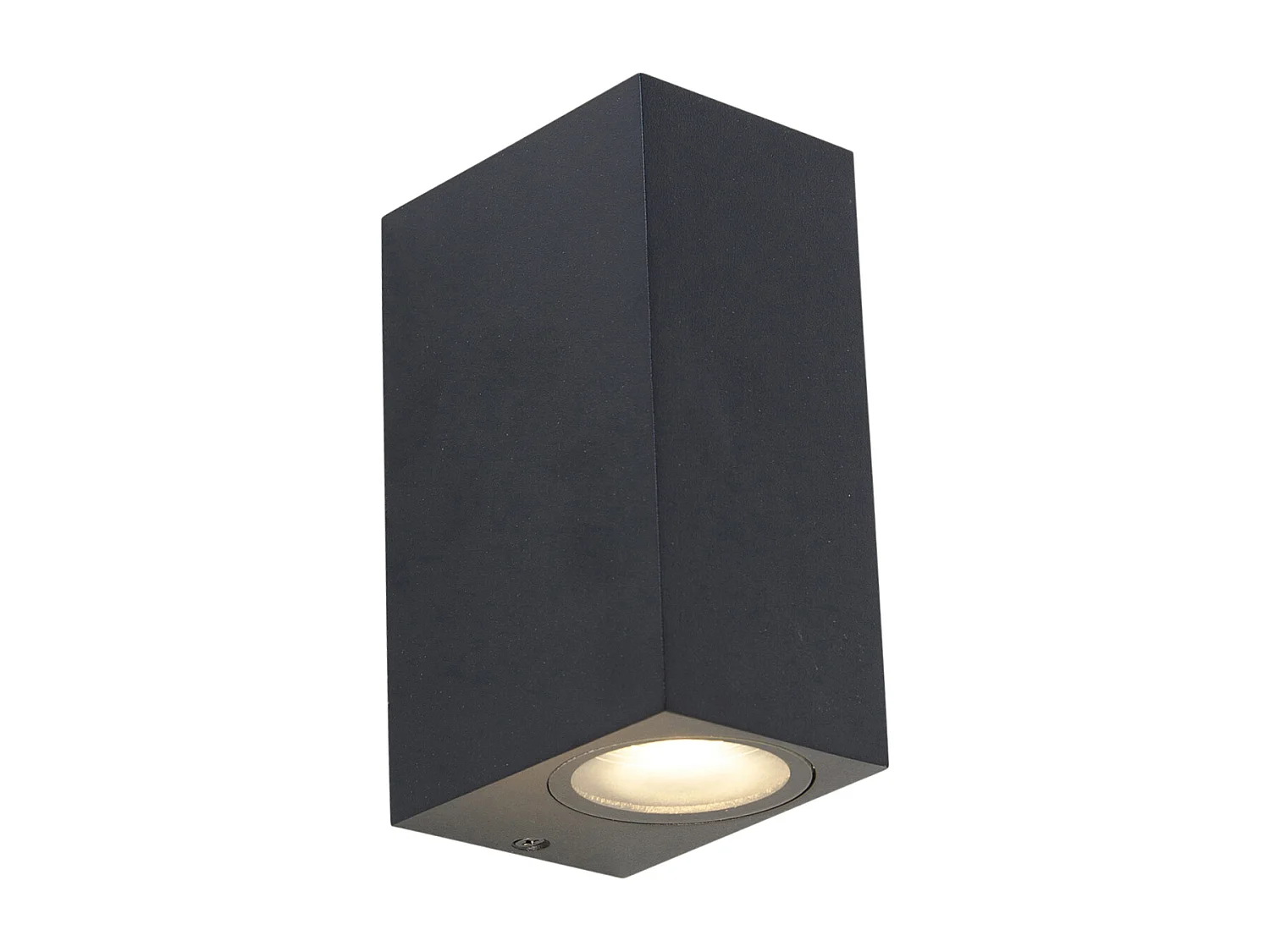 Ensemble de 4 appliques murales modernes noires 2 lumières IP44 - Baleno