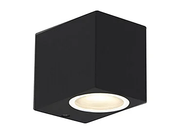 Lot de 4 appliques modernes noires IP44 - Baleno I