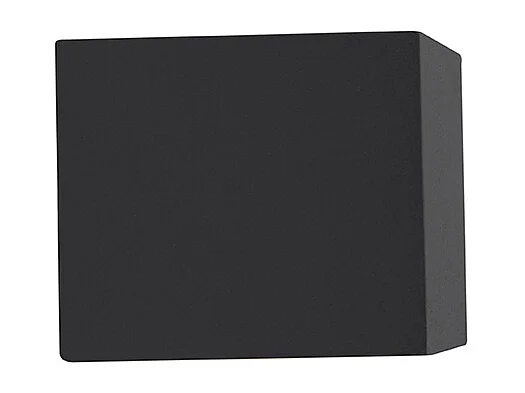 Ensemble de 4 appliques murales modernes noires IP44 - Baleno