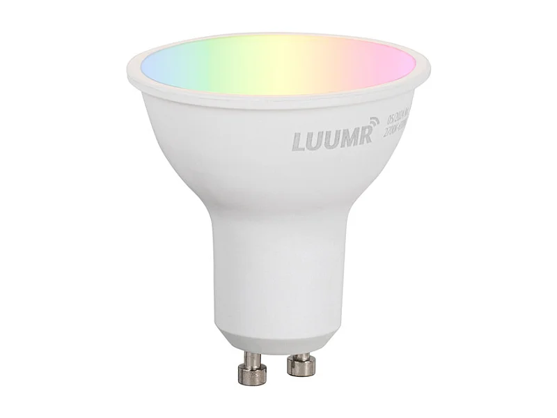 Applique murale intelligente noire avec WiFi GU10 IP44 - Baleno