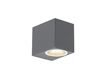 Applique murale intelligente noire avec WiFi GU10 IP44 - Baleno