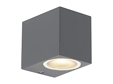 Applique murale intelligente noire avec WiFi GU10 IP44 - Baleno
