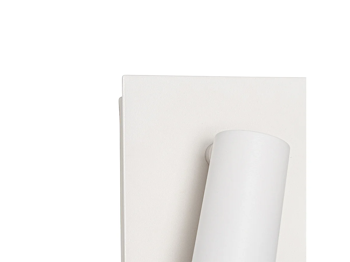 Applique murale d'extérieur moderne blanche avec LED 2 lumières IP54 - Simon