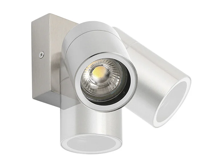 Applique murale extérieure en acier IP44 orientable et inclinable - Solo