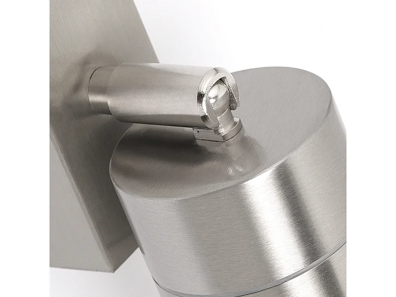 Applique murale extérieure en acier IP44 orientable et inclinable - Solo