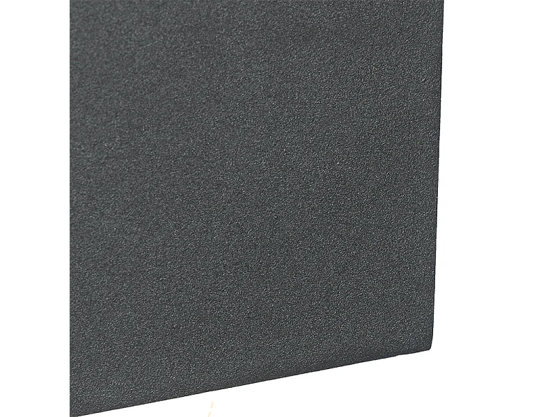 Applique murale gris foncé avec 2 lumières IP44 avec détecteur de mouvement - Baleno