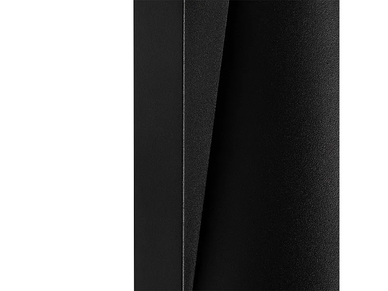 Applique murale d'extérieur industrielle noire IP44 - Femke