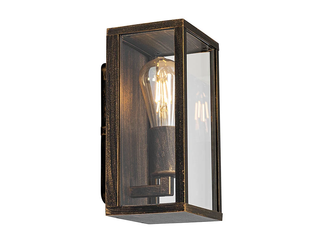 Applique murale vintage or antique 26 cm IP44 - Charlois