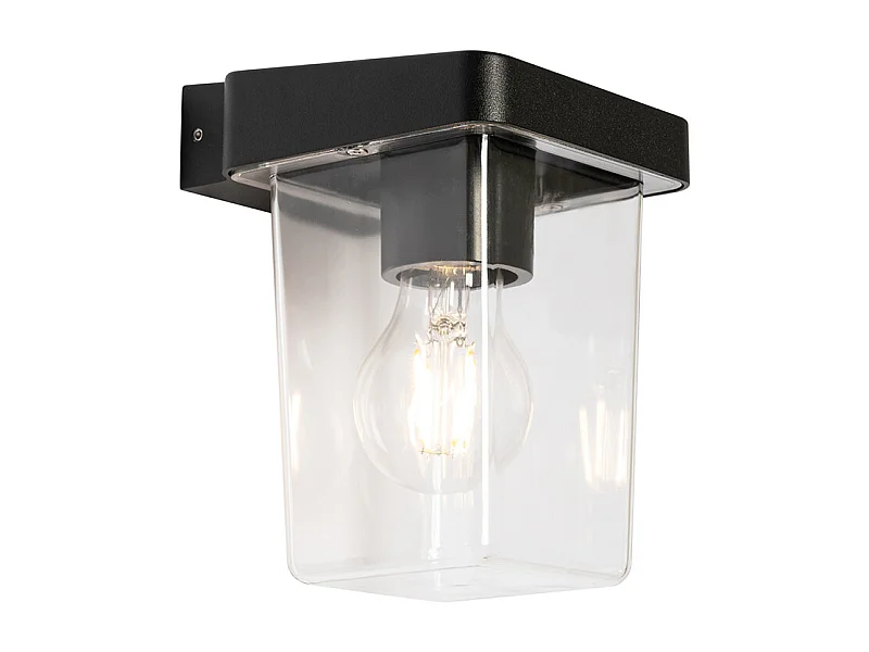 Applique d'extérieur moderne noire IP54 - Chimay