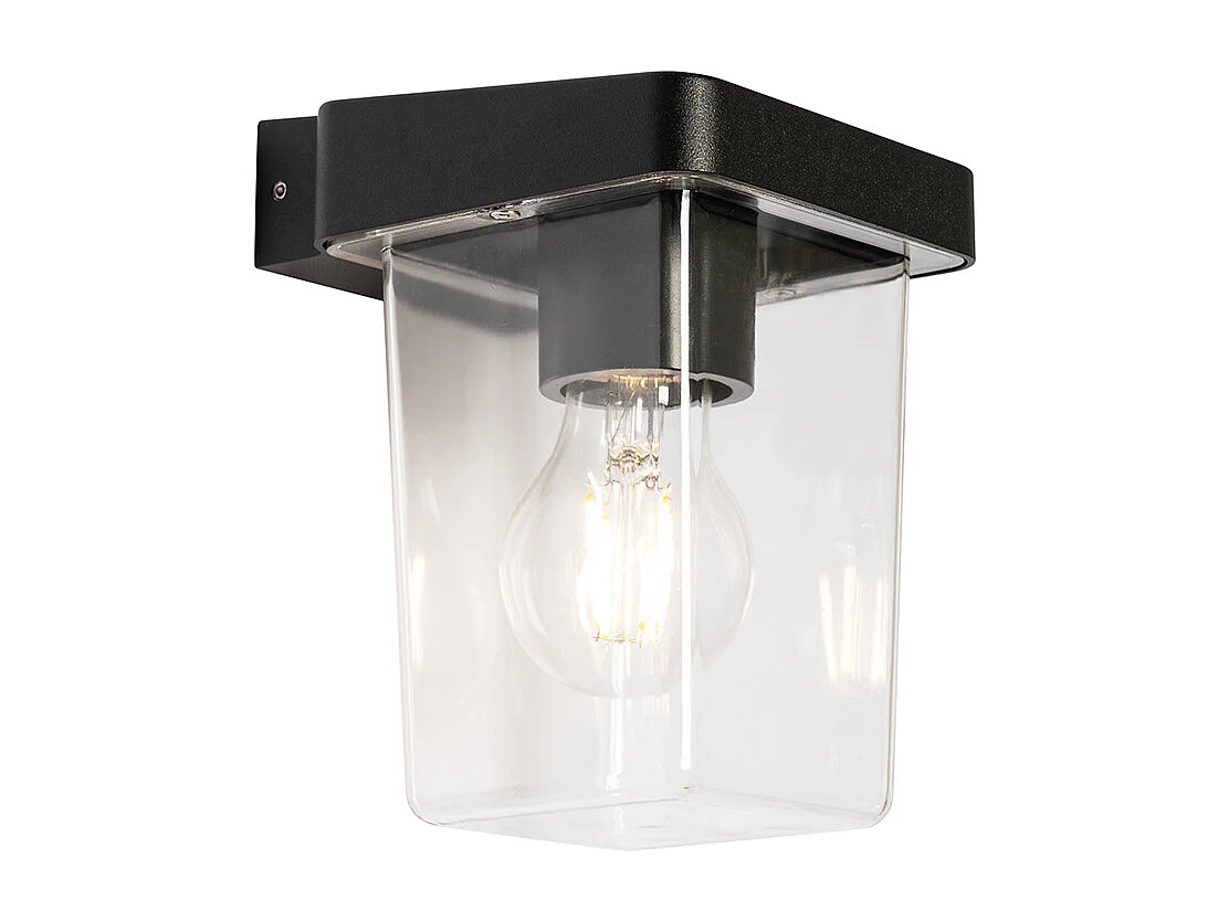 Applique d'extérieur moderne noire IP54 - Chimay
