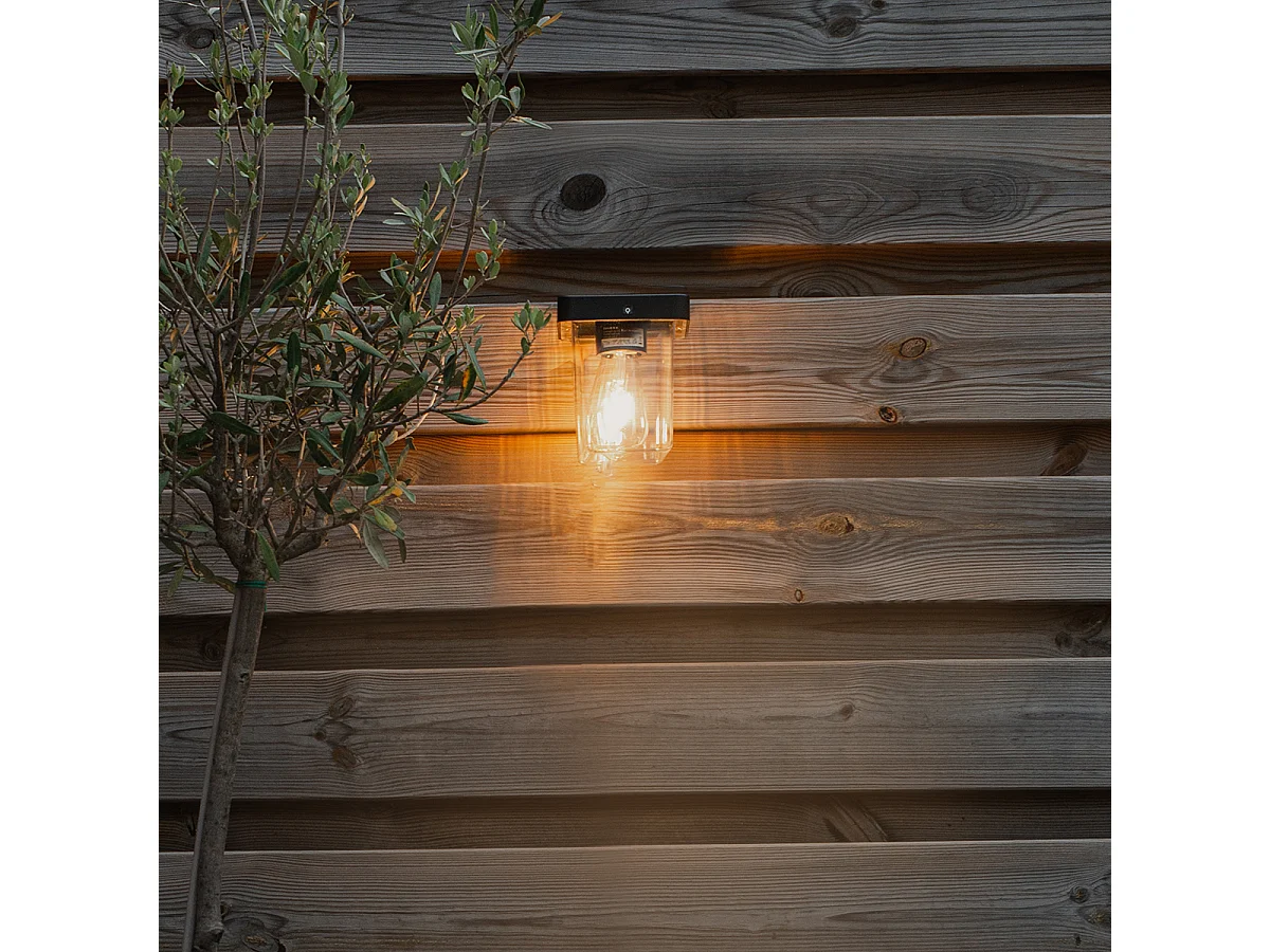 Applique d'extérieur moderne noire IP54 - Chimay